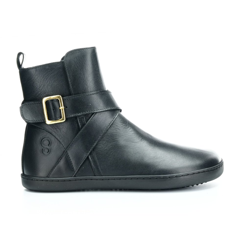 Shapen Divine Black Barfußstiefeletten