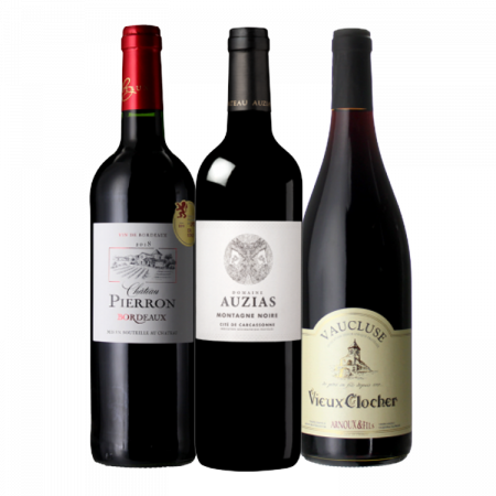 PACK TRIO - VINS ROUGES PETITS PRIX