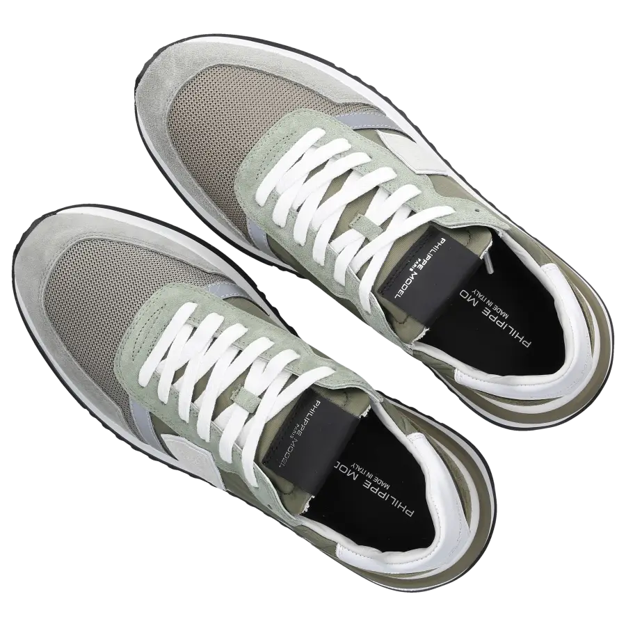 Philippe Model - Sneaker low TYLU W028 Veloursleder - grün
