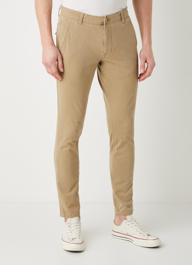 Spodnie chino Dockers Alpha Skinny Fit z kieszeniami bocznymi