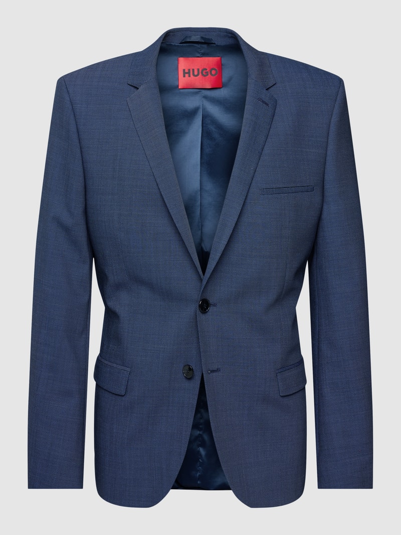 Blazer mit Reverskragen Modell 'Arti' in dunkelblau