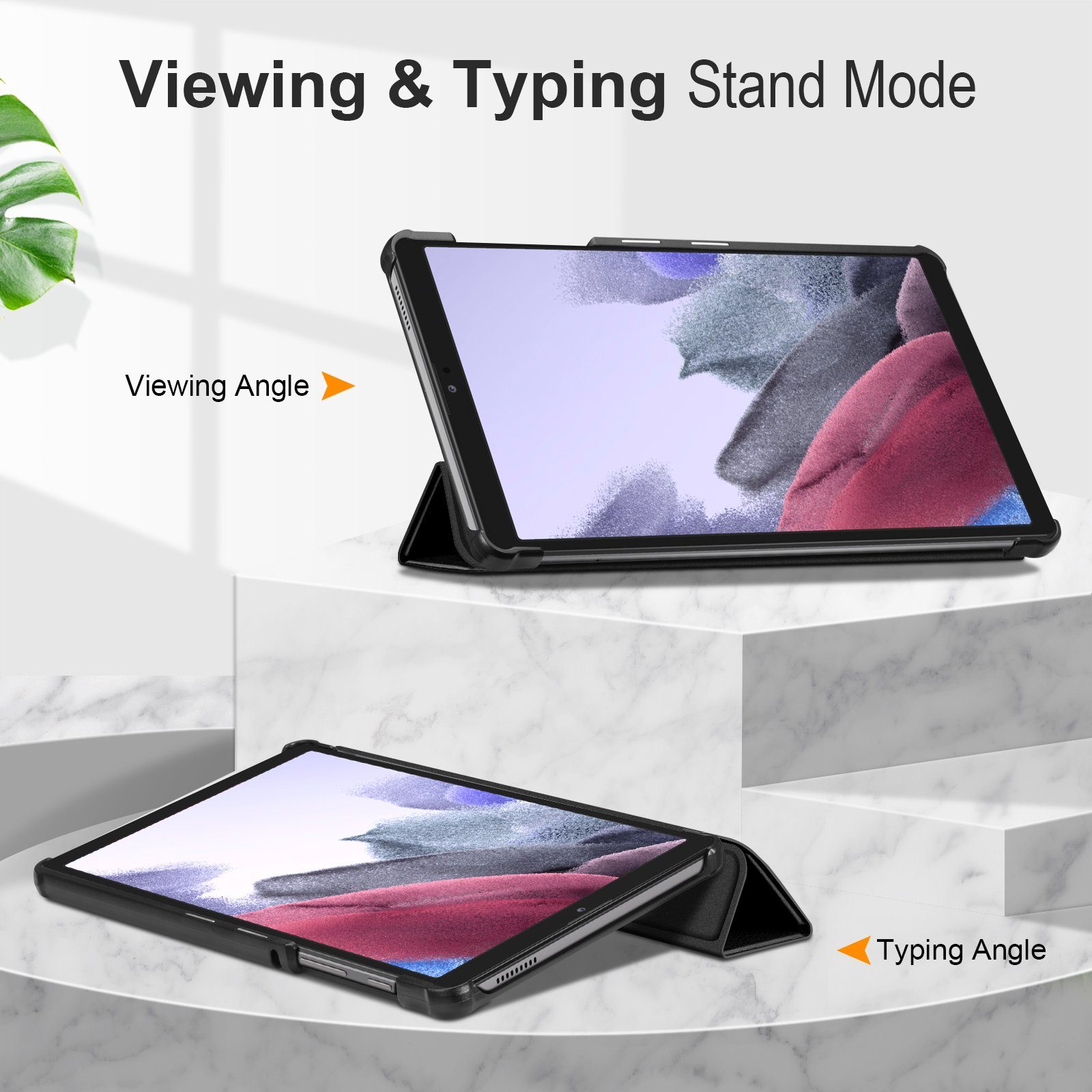 Fintie Tablet-Hülle Hülle für Samsung Galaxy Tab A7 Lite 8.7 2021 - Ultra Schlank Kunstleder Schutzhülle Cover für Samsung Galaxy Tab A7 Lite 8.7 Zoll SM-T225/T220 Tablet