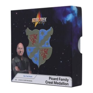 Star Trek Picard Family Crest Limited Edition Medallion