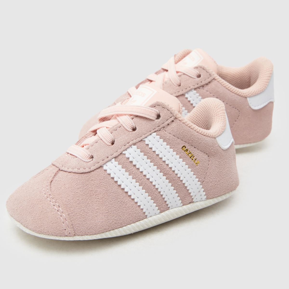 adidas halványrózsaszín Gazelle Crib lány babacipő