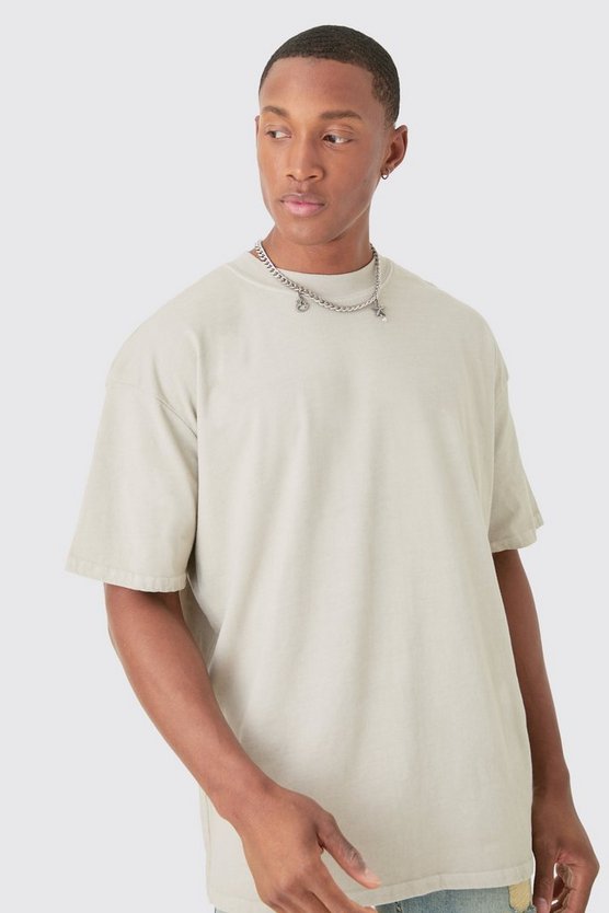 Oversize T-Shirt mit Renaissance-Print