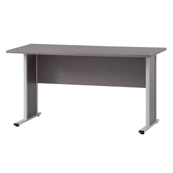 Serie 4000 Schreibtisch 4100, Esche grau