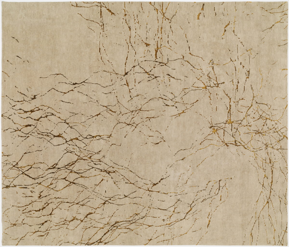 Teppich aus Nepal Dormus Beige 70 x 140 cm