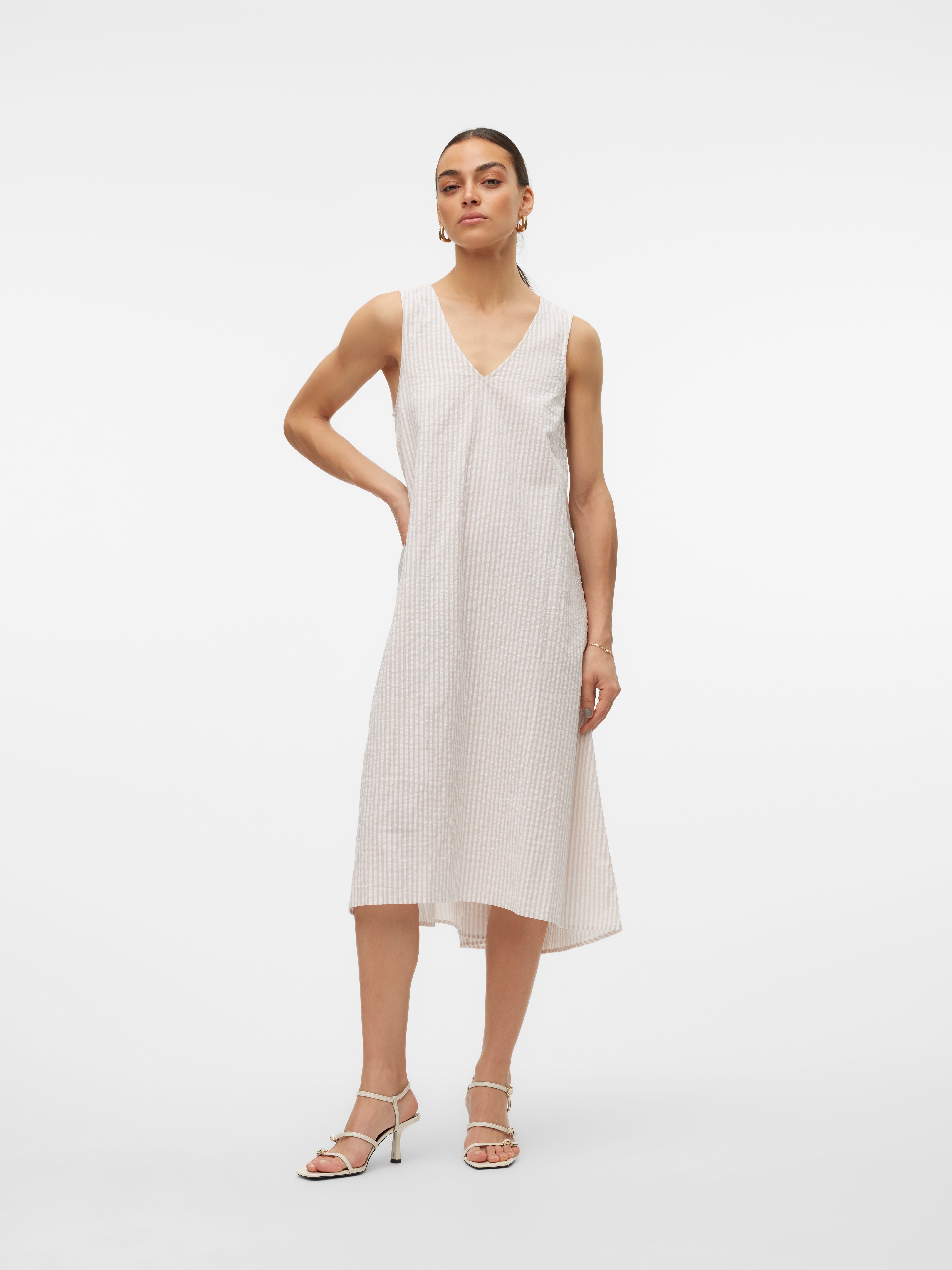VMMOLLY Langes Kleid