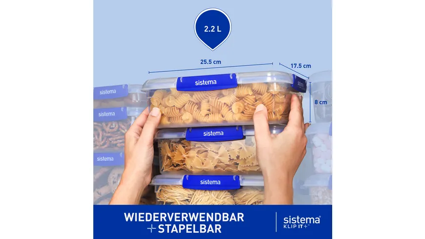 sistema Vorratsdose KLIP IT PLUS 2,2l