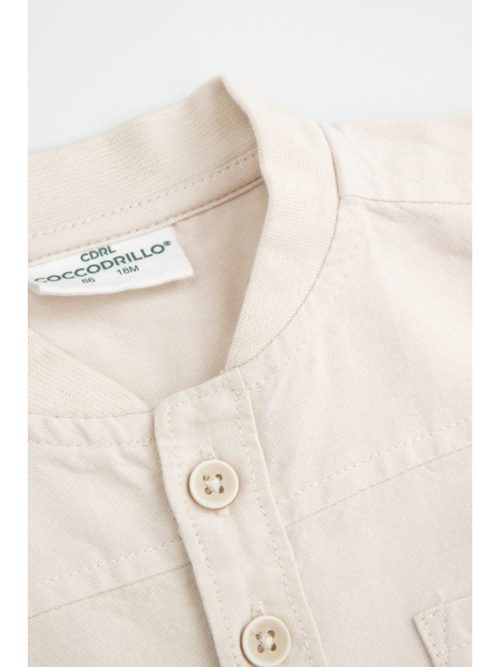 Coccodrillo Langarmhemd in beige günstig kaufen
