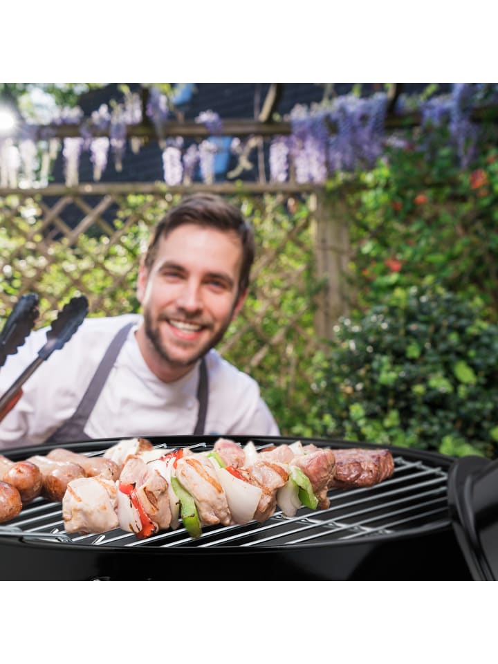 relaxdays Kugelgrill in Schwarz - Ø 37 cm günstig kaufen onesize