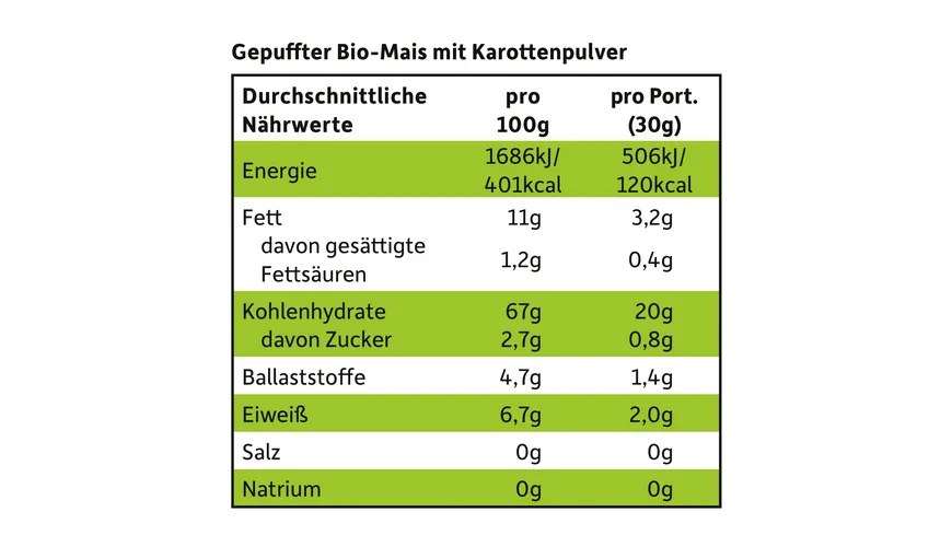 Freche Freunde Bio Knusper-Flips Karotte 30 g