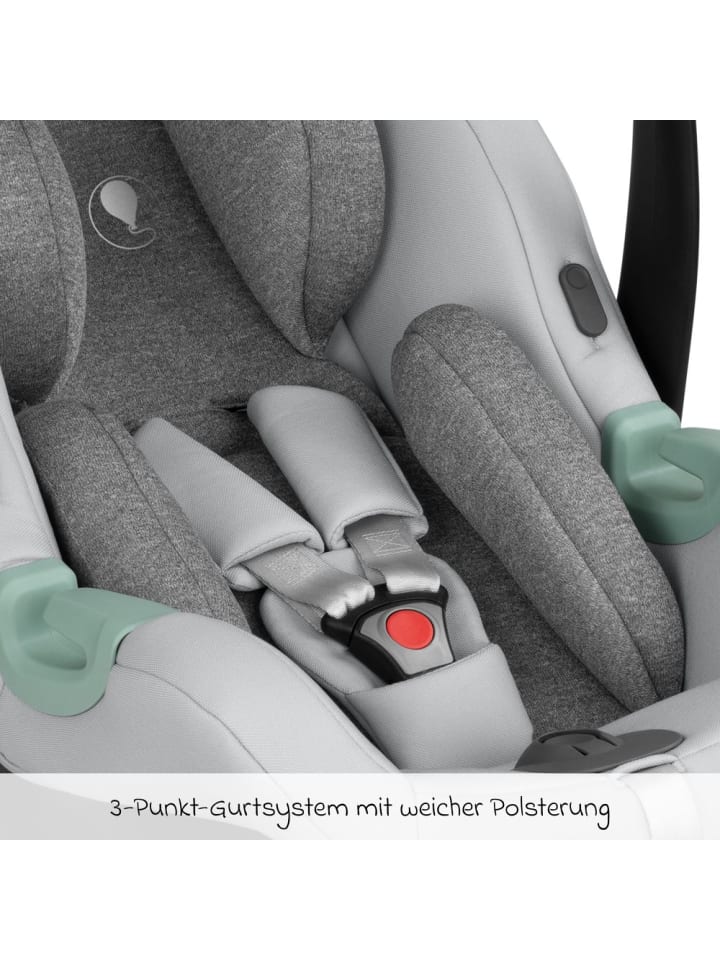 ABC-Design Babyschale Tulip (Autositz Gruppe 0  / i-Size) in grau günstig kaufen onesize