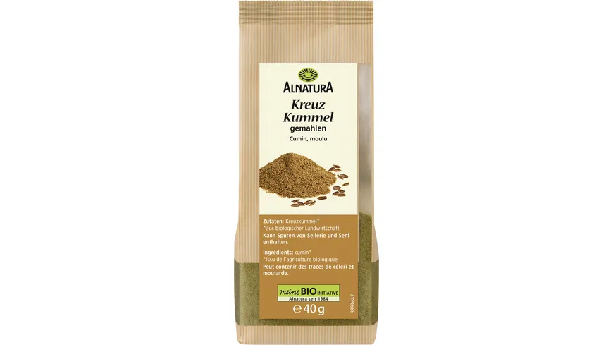 Alnatura Bio Kreuzkümmel gemahlen 40G 40 g