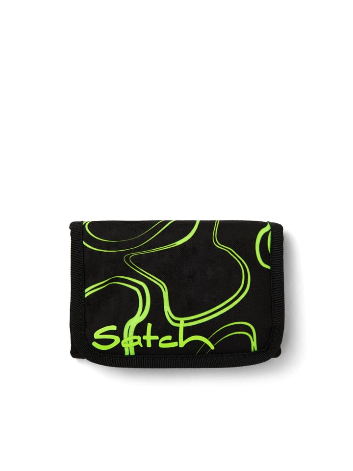 Satch Geldbeutel Green Supreme in schwarz/grün günstig kaufen onesize