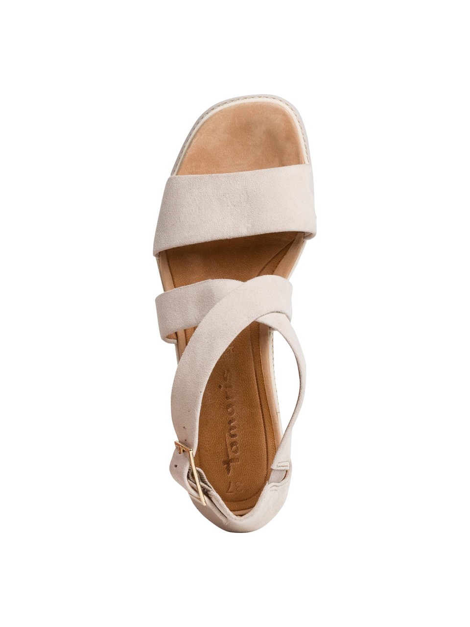 TAMARIS Komfort Sandalen beige