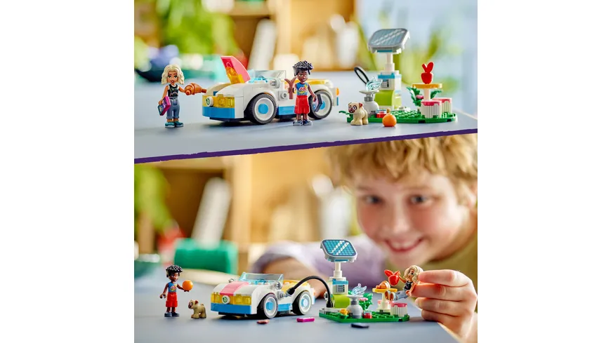 LEGO Friends 42609 E-Auto mit Ladestation