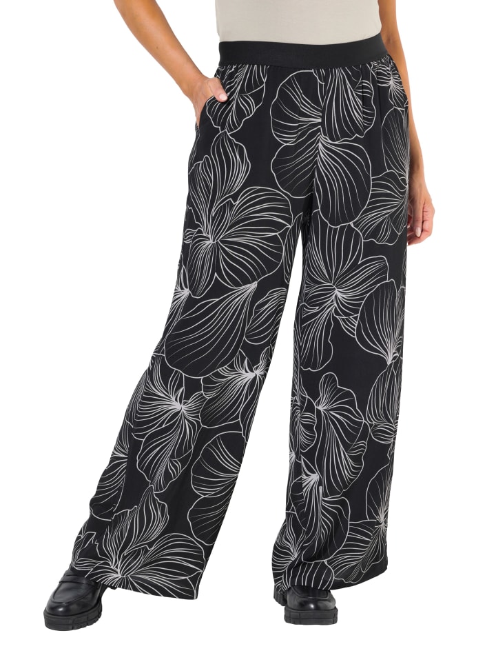Ulla Popken Schlupfhose in schwarz günstig kaufen 46-48