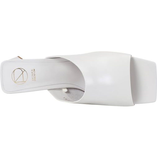 ekonika Mules aus glattem Leder