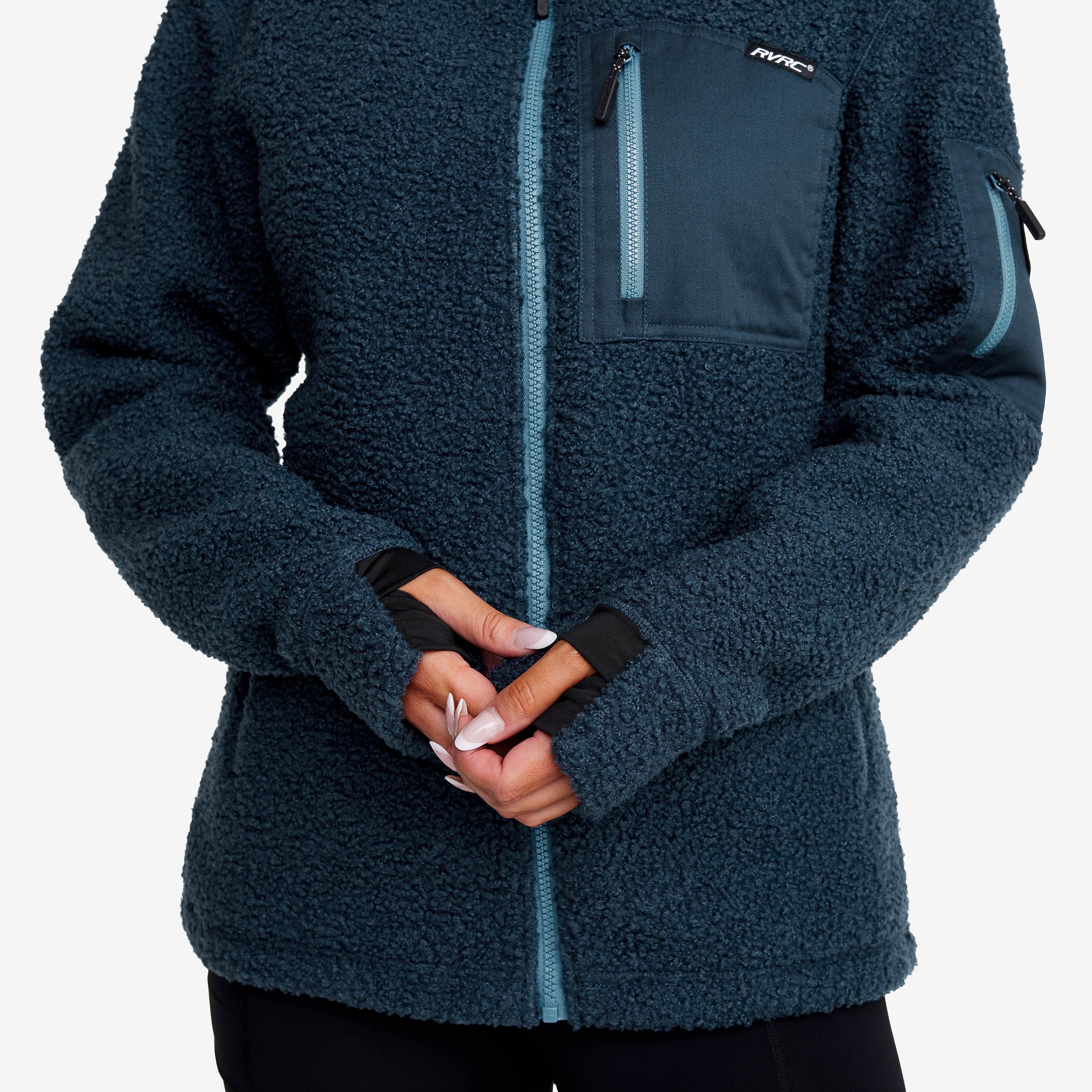 Bigfoot Pile Fleece Femme Moonlit Ocean