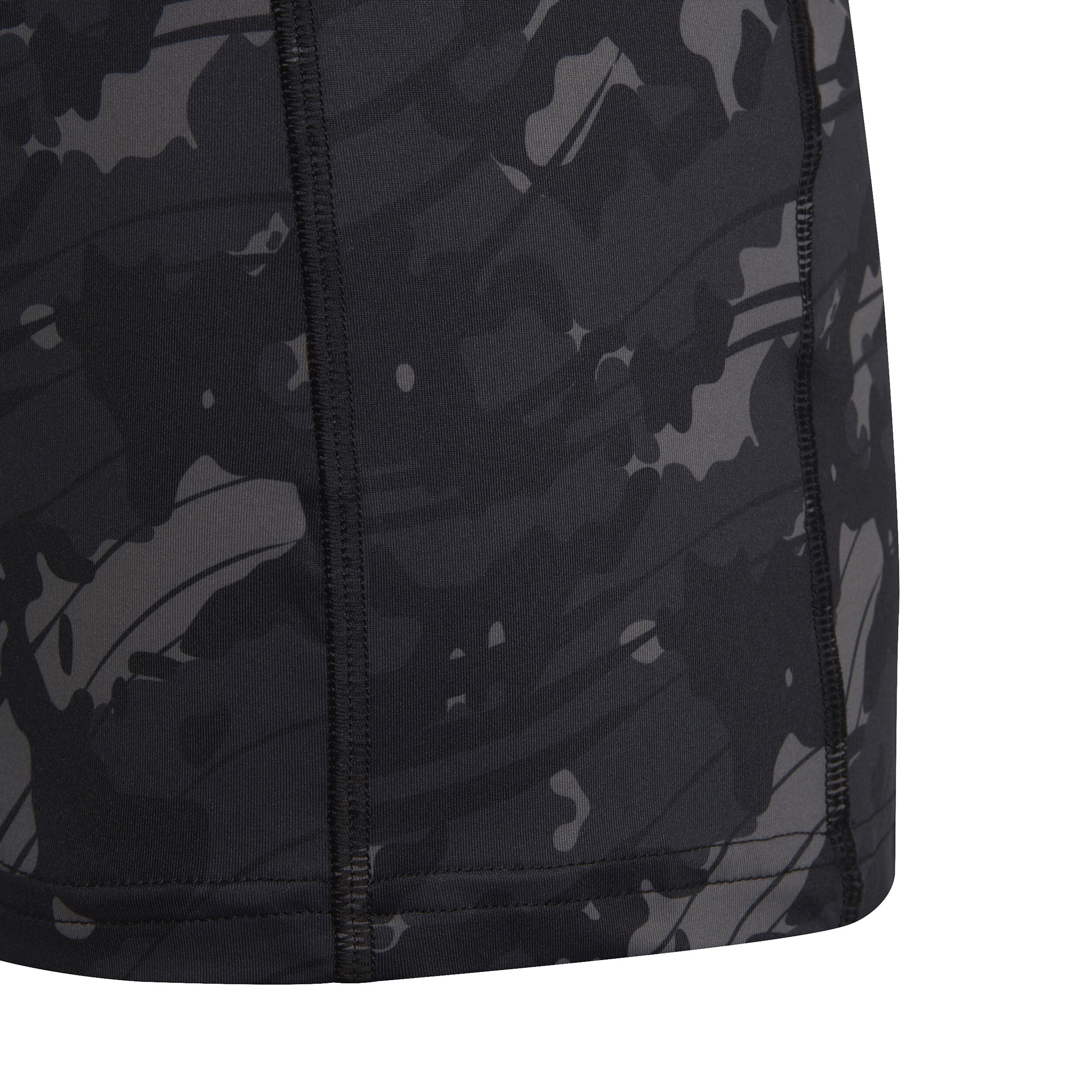 AEROREADY Techfit Camo-Printed T-Shirt Jungen - Schwarz, Grau