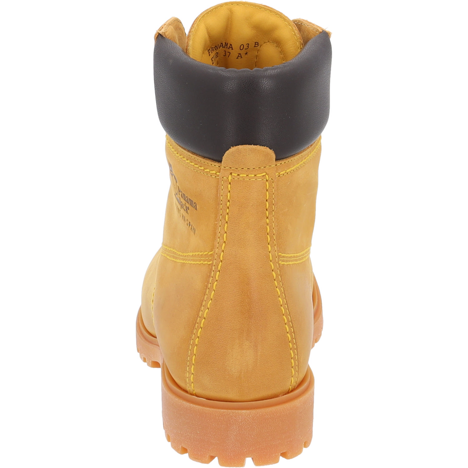 Panama Jack Panama 03 B, Schnürstiefel, Damen, Gelb (Ockergelb)