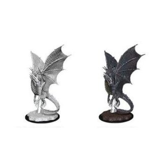 D&D Nolzur's Marvelous Miniatures - Young Silver Dragon