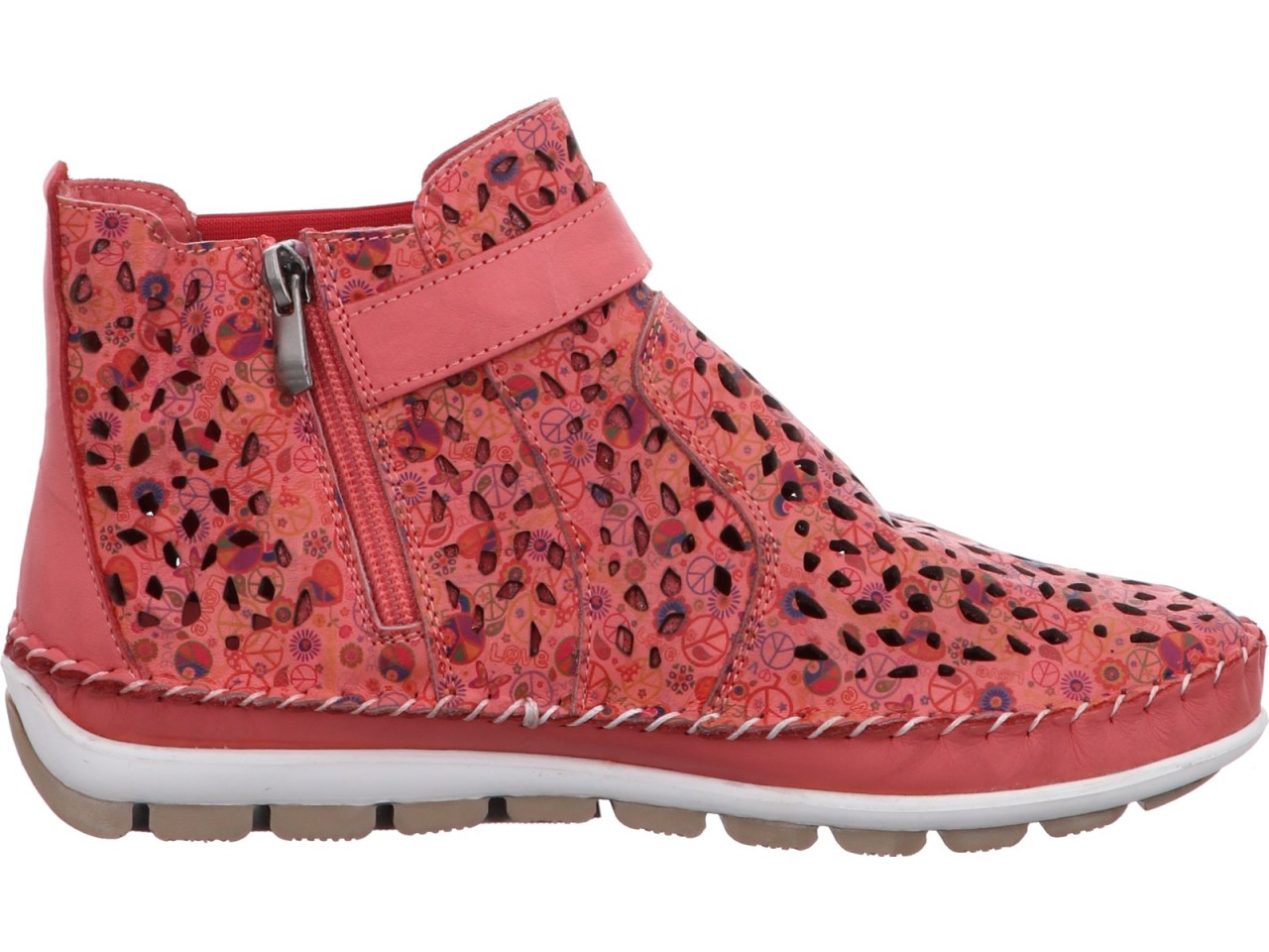 GEMINI Stiefeletten rot