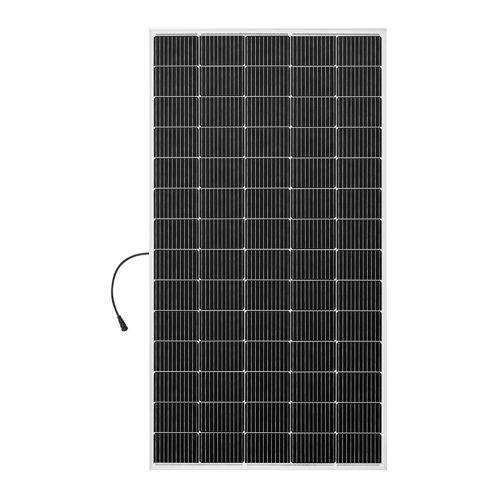 MSW Solaranlage Balkonkraftwerk 400 W 2 monokristalline Panel steckerfertiges