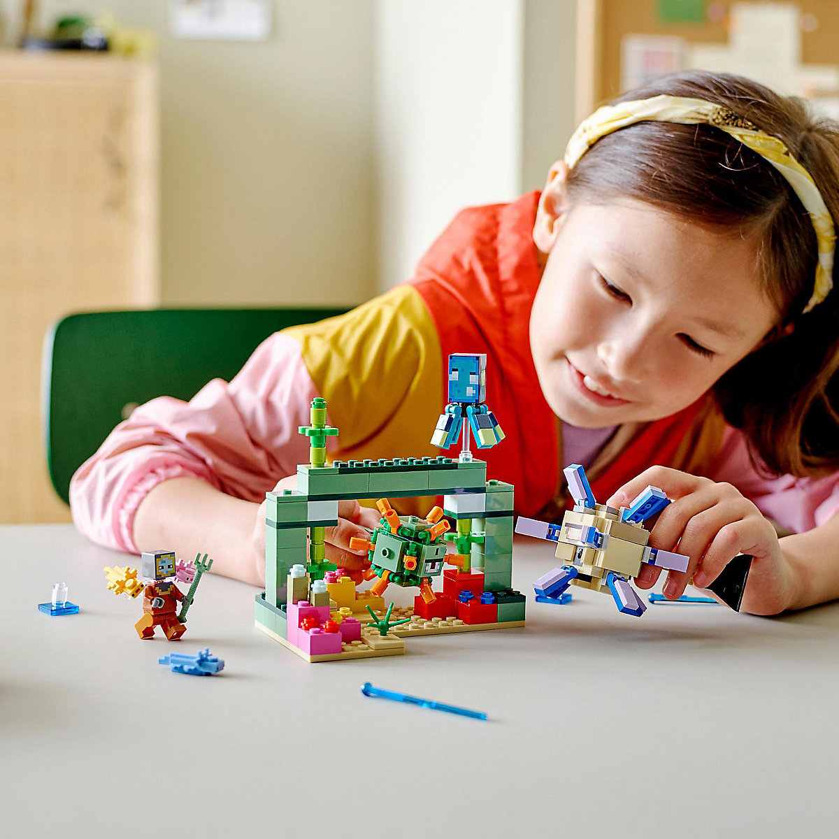 LEGO® Minecraft 21180 Das Wächterduell