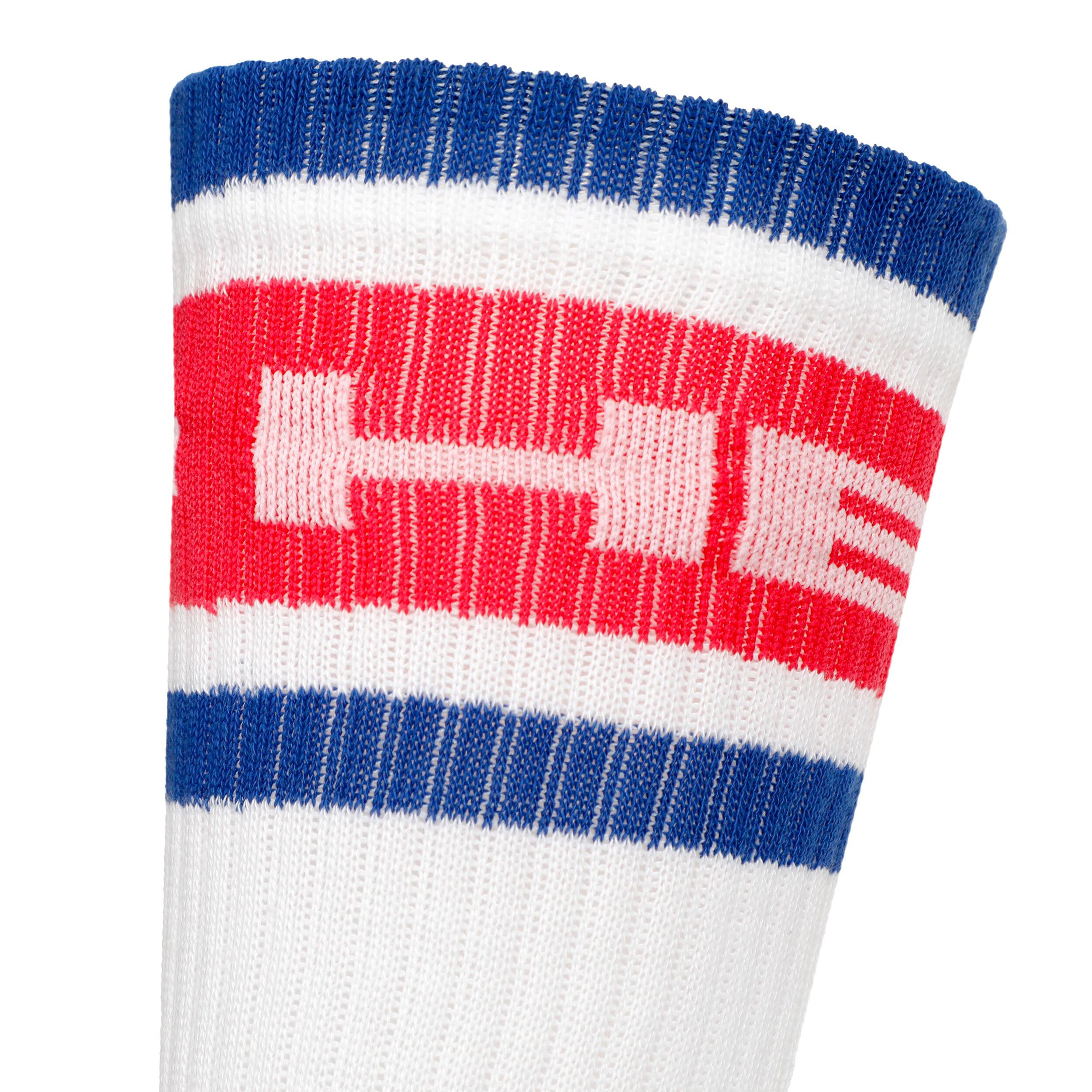 Crew Tennissocken - Weiß, Mehrfarbig