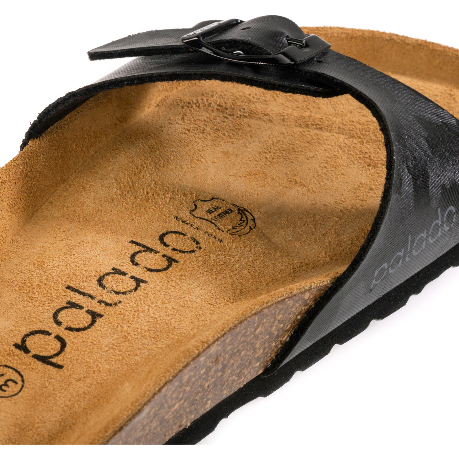 Palado Malta Metallic, Pantoletten, Damen, Metallic Caro Schwarz