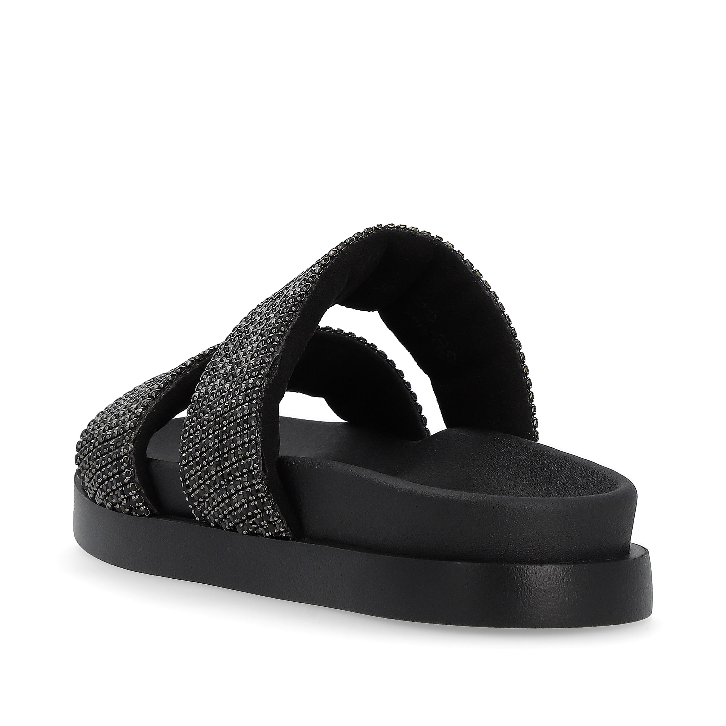 Rieker Damen Pantoletten night black