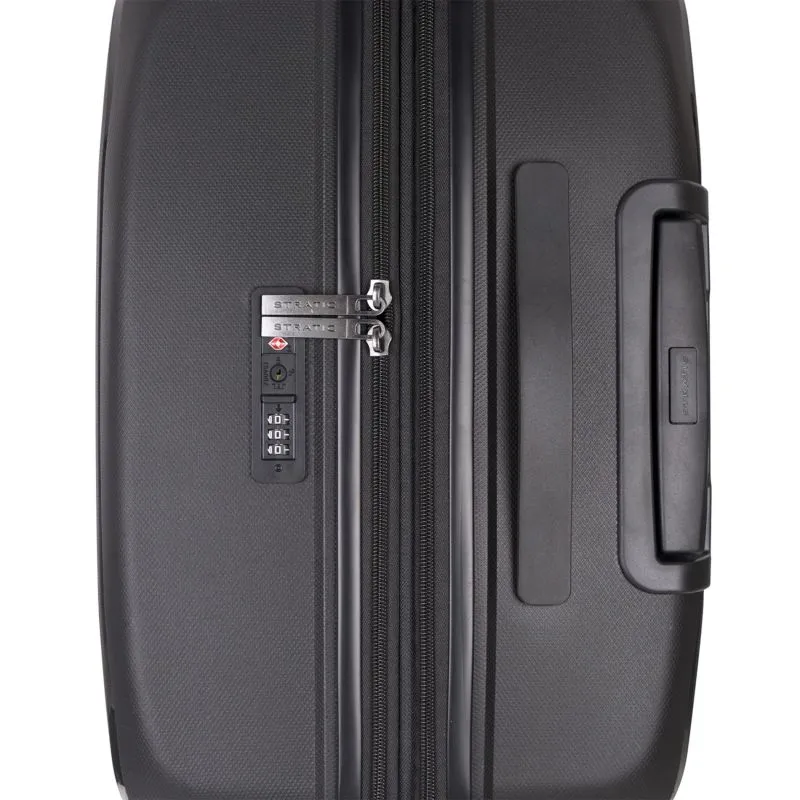 Stratic Bright + Koffer L (erweiterbar) - Black