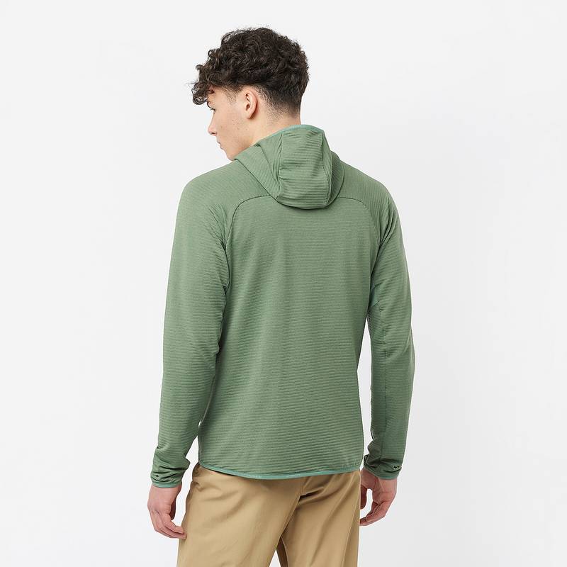 Salomon ESSENTIAL LIGHTWARM Fleecejacke Herren