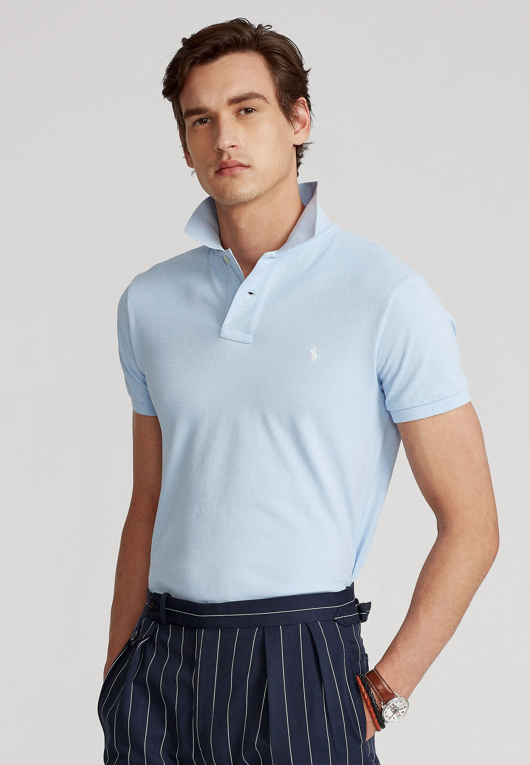 Polo Ralph Lauren SLIM FIT MESH SHIRT - Polo