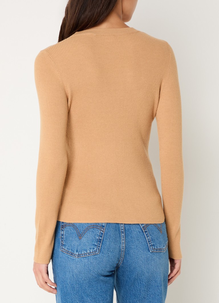 Chemise Levi's à manches longues en maille côtelée avec logo brodé