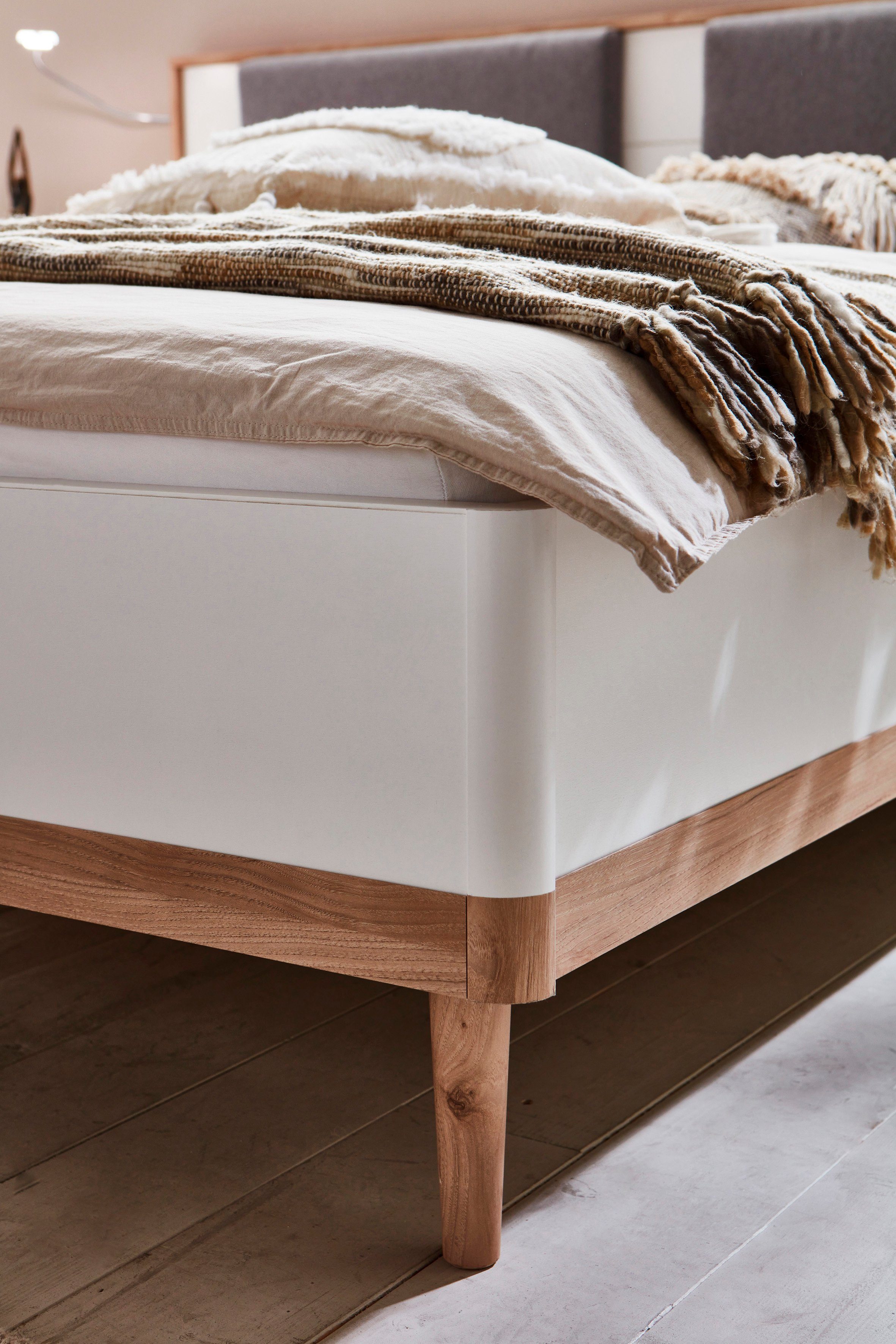 Fresh To Go Schlafzimmer-Set Skagen, (4-St), mit oder ohne gepolsterte Kopfteile
