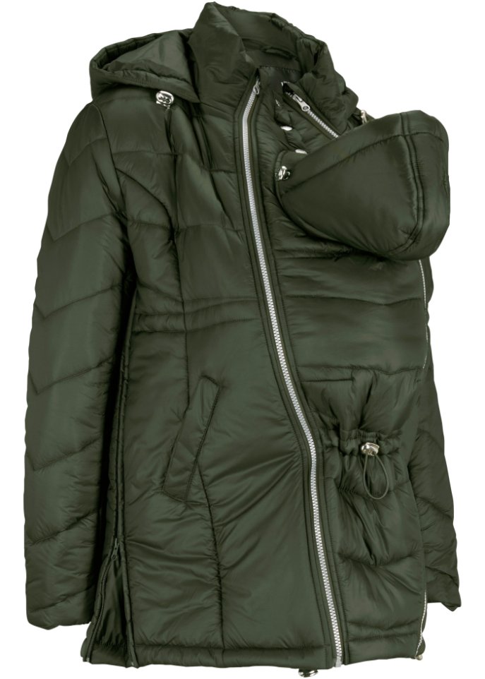 Stepp-Umstandsjacke / Tragejacke