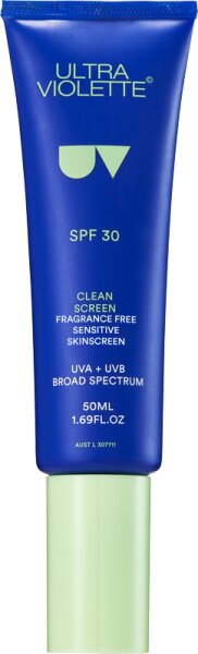 Ultra Violette Clean Screen Fragrance Free Weightless Sensitive Skinscreen SPF30 Sonnencreme