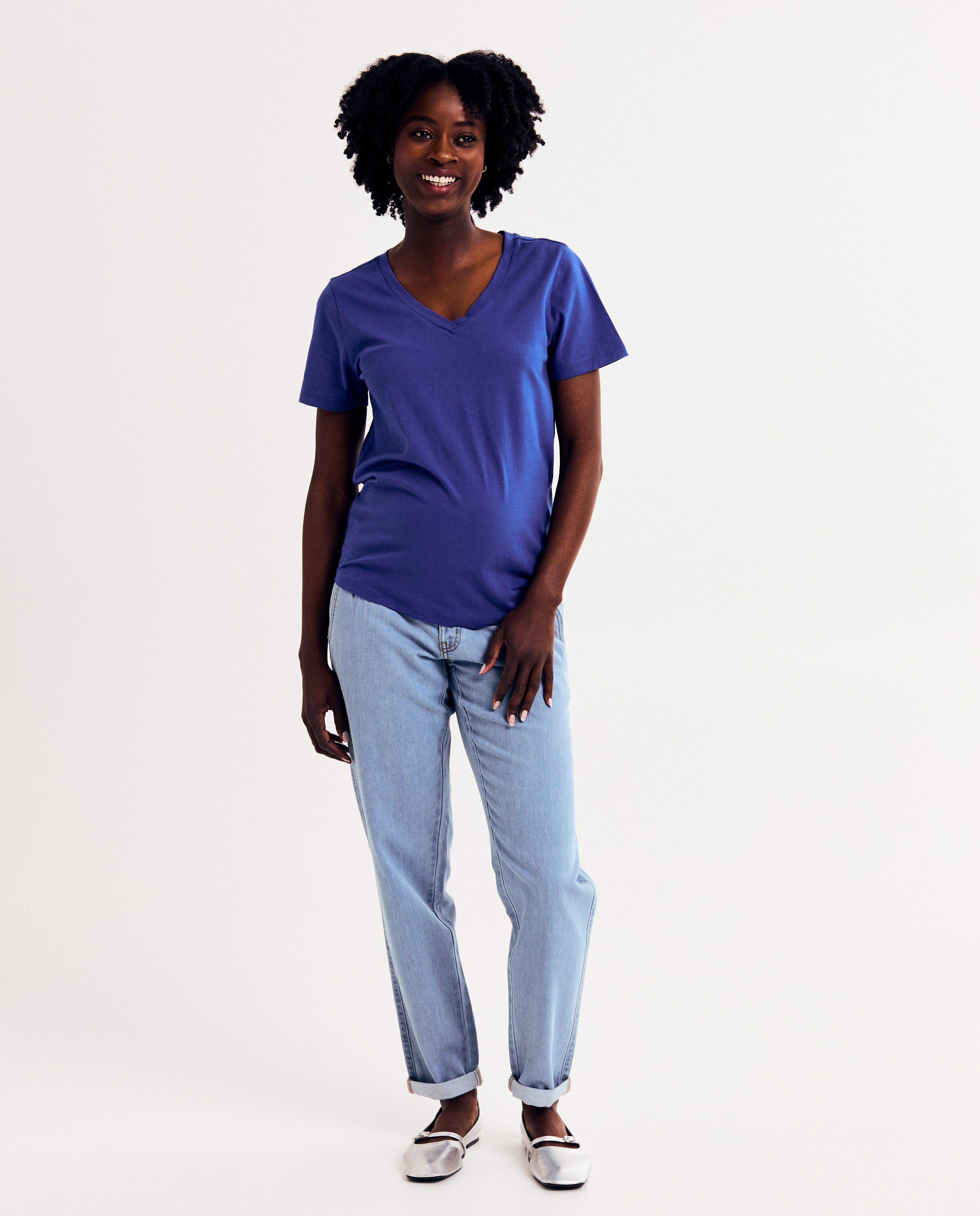 Atelier Maman Blue kismama farmer, anya fazon, kék