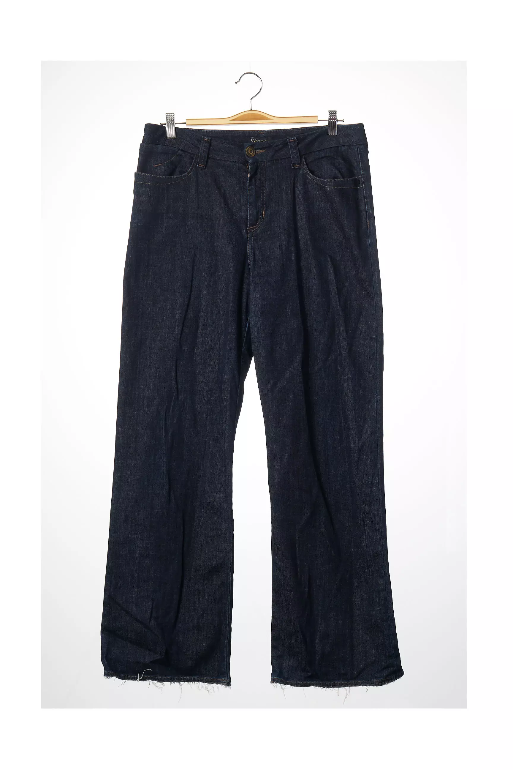 Votre Nom Pantalon7 8 Femme couleur bleu