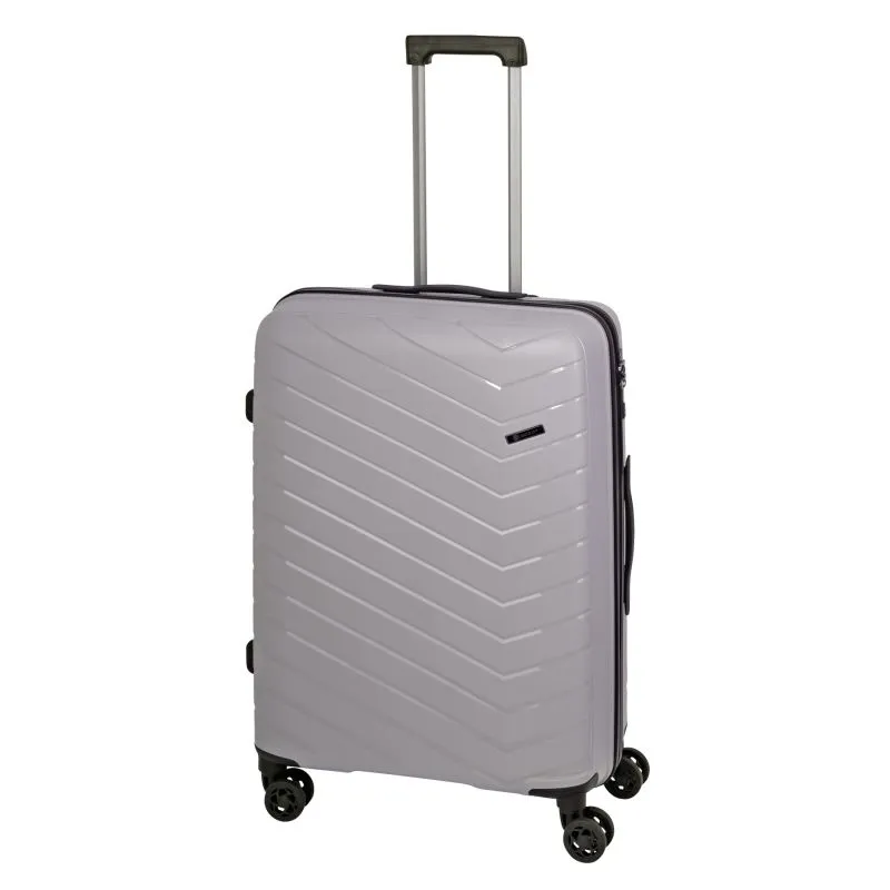 Check.IN 3-tlg. Kofferset ORLANDO mit 4 Rollen - silber