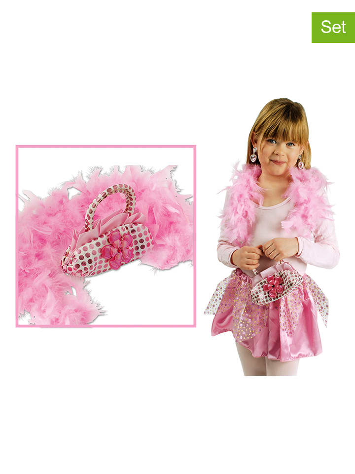 CHAKS 3tlg. Prinzessin-Set in Rosa günstig kaufen onesize