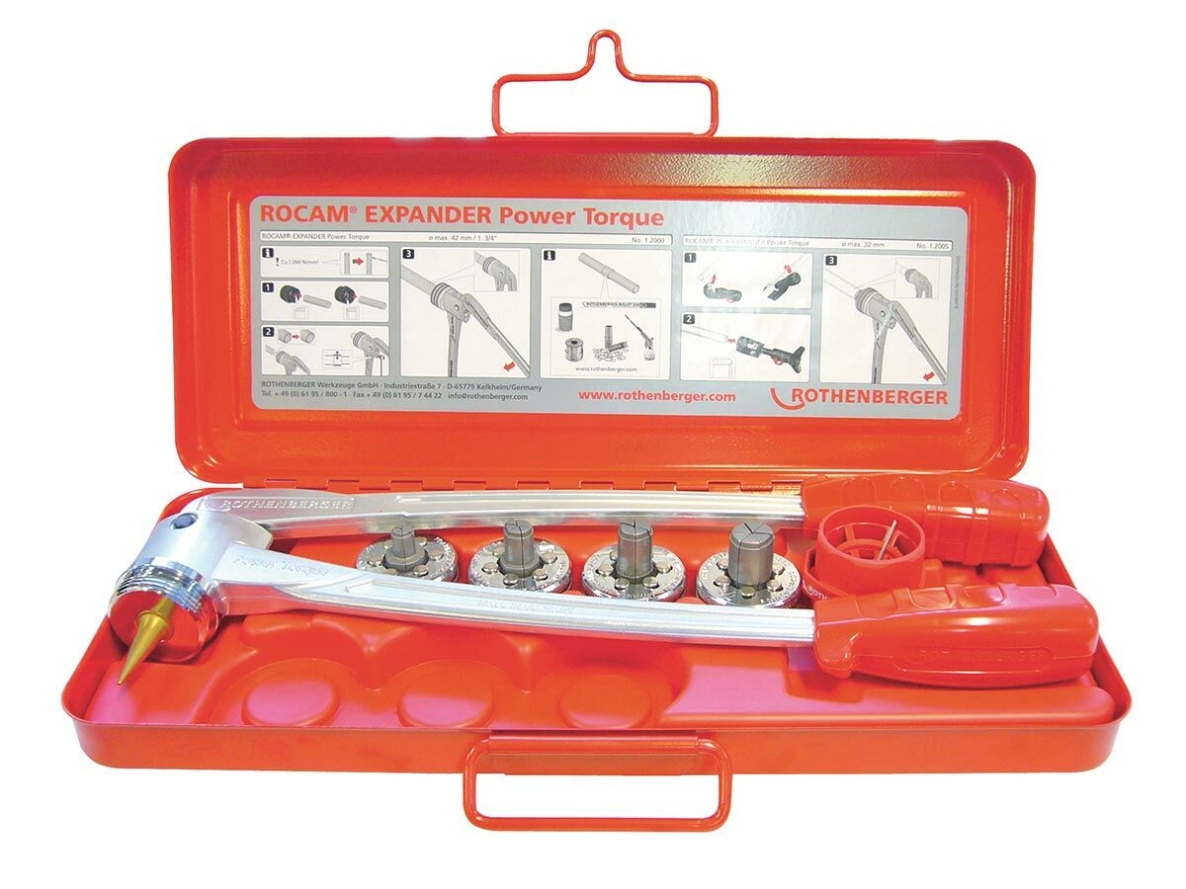 Rothenberger Accessories 24022 Carcasă din oțel 400x160x52 mm roșie