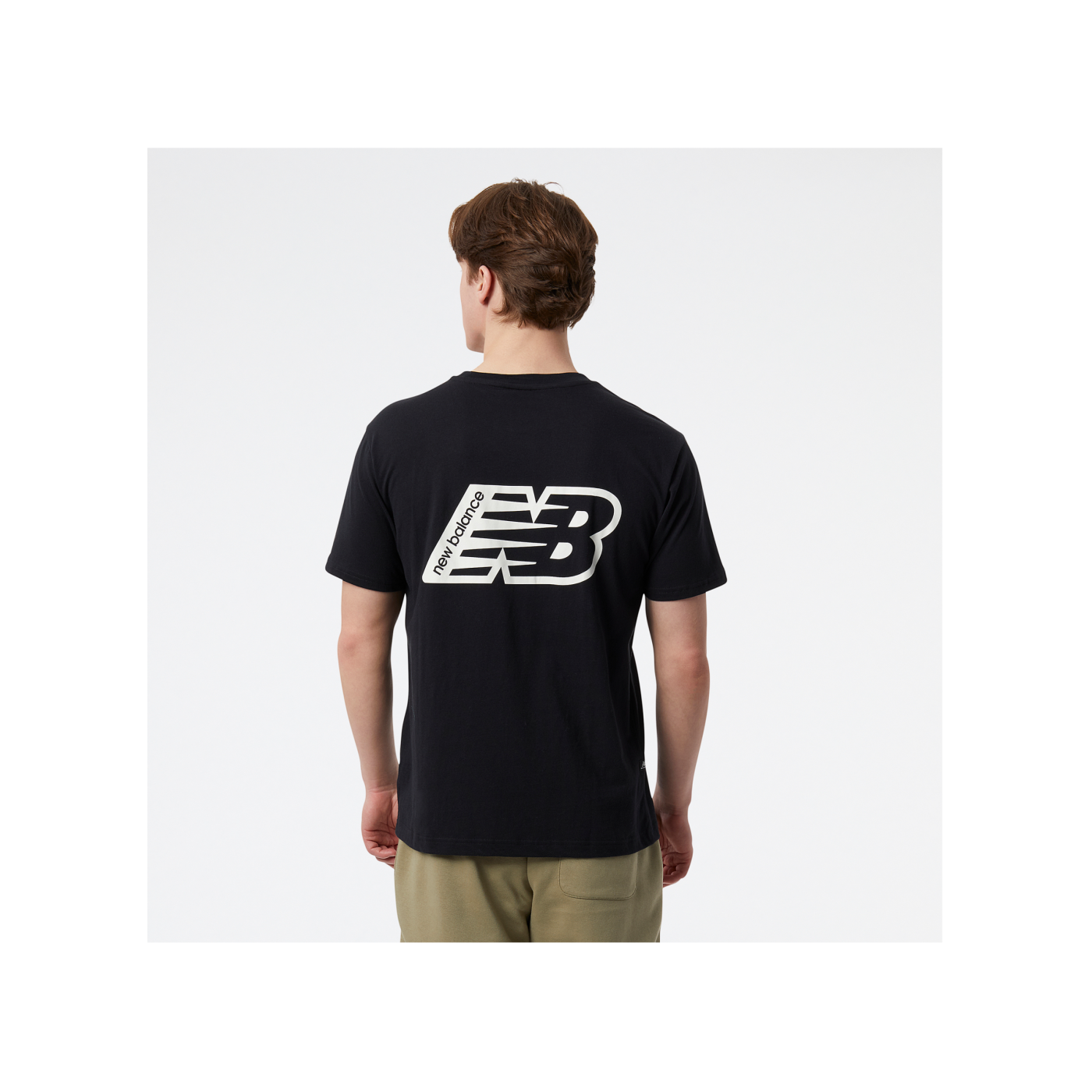 New Balance Graphic T-Shirt Schwarz FBK