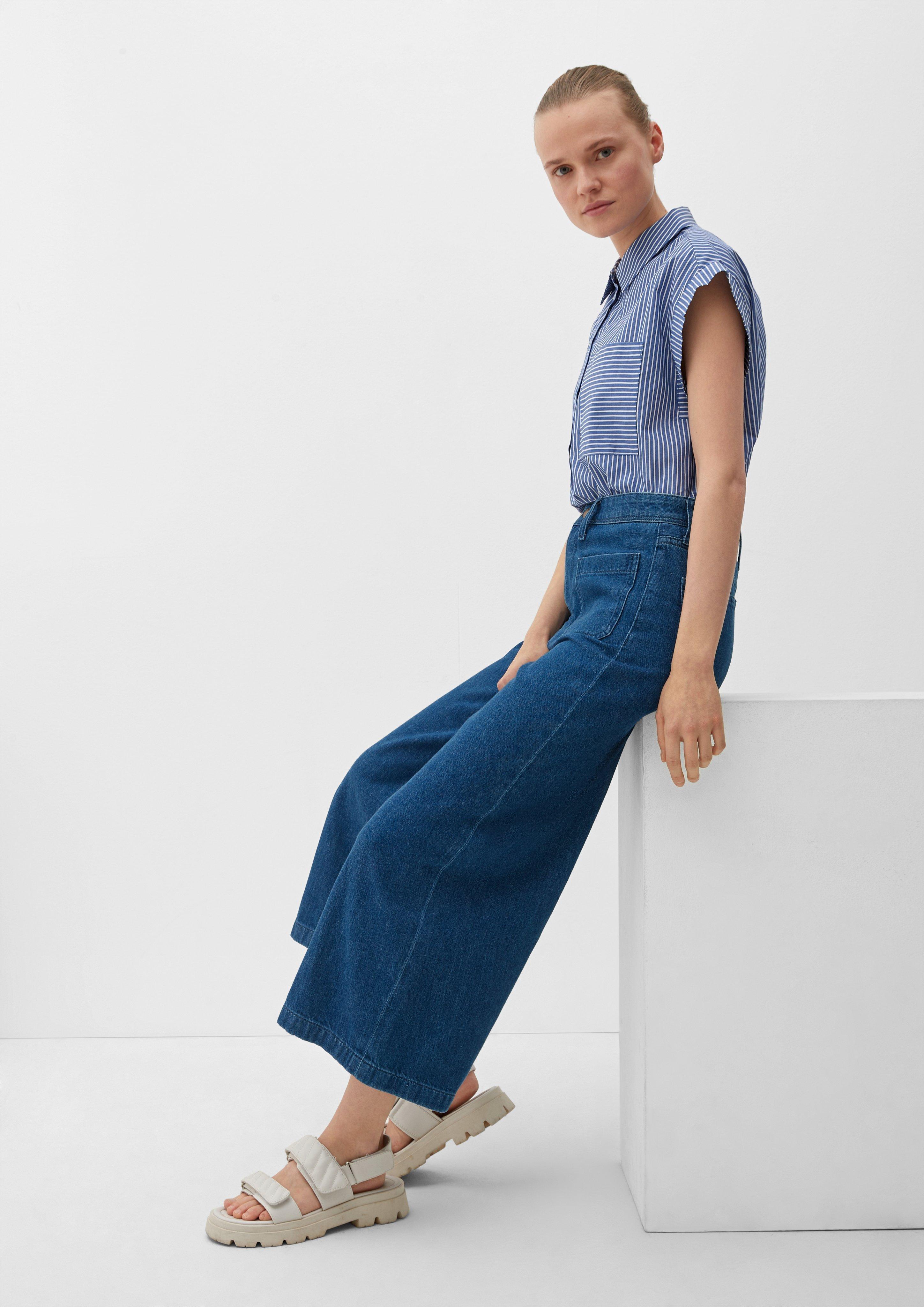 Jeans-Culotte Suri / Regular Fit / High Rise / Wide Leg  2128583-52Z4