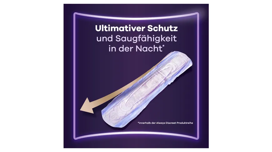 Always Discreet Inkontinenz Ultimate Nacht