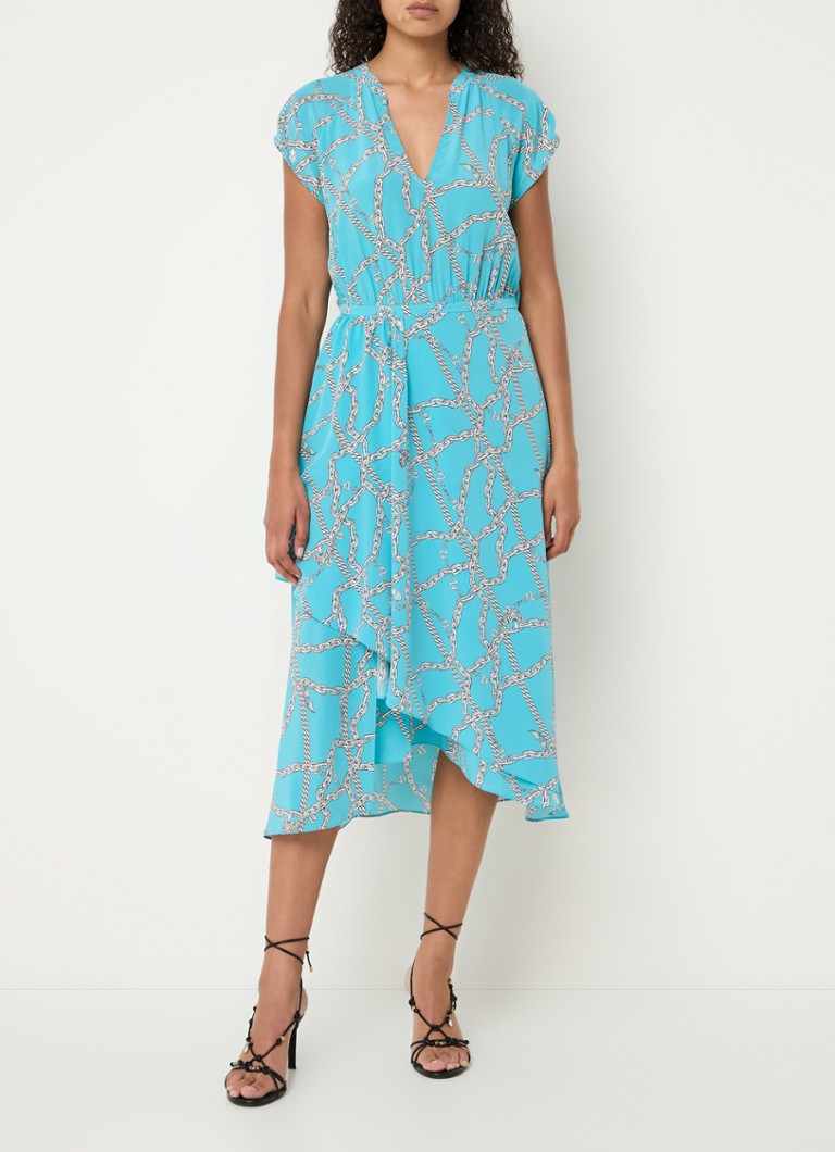 Rochie midi din mătase imprimată Randall de la Zadig&Voltaire