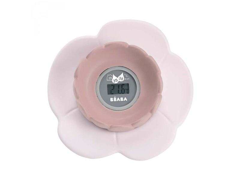 Thermomètre de bain Lotus Old Pink